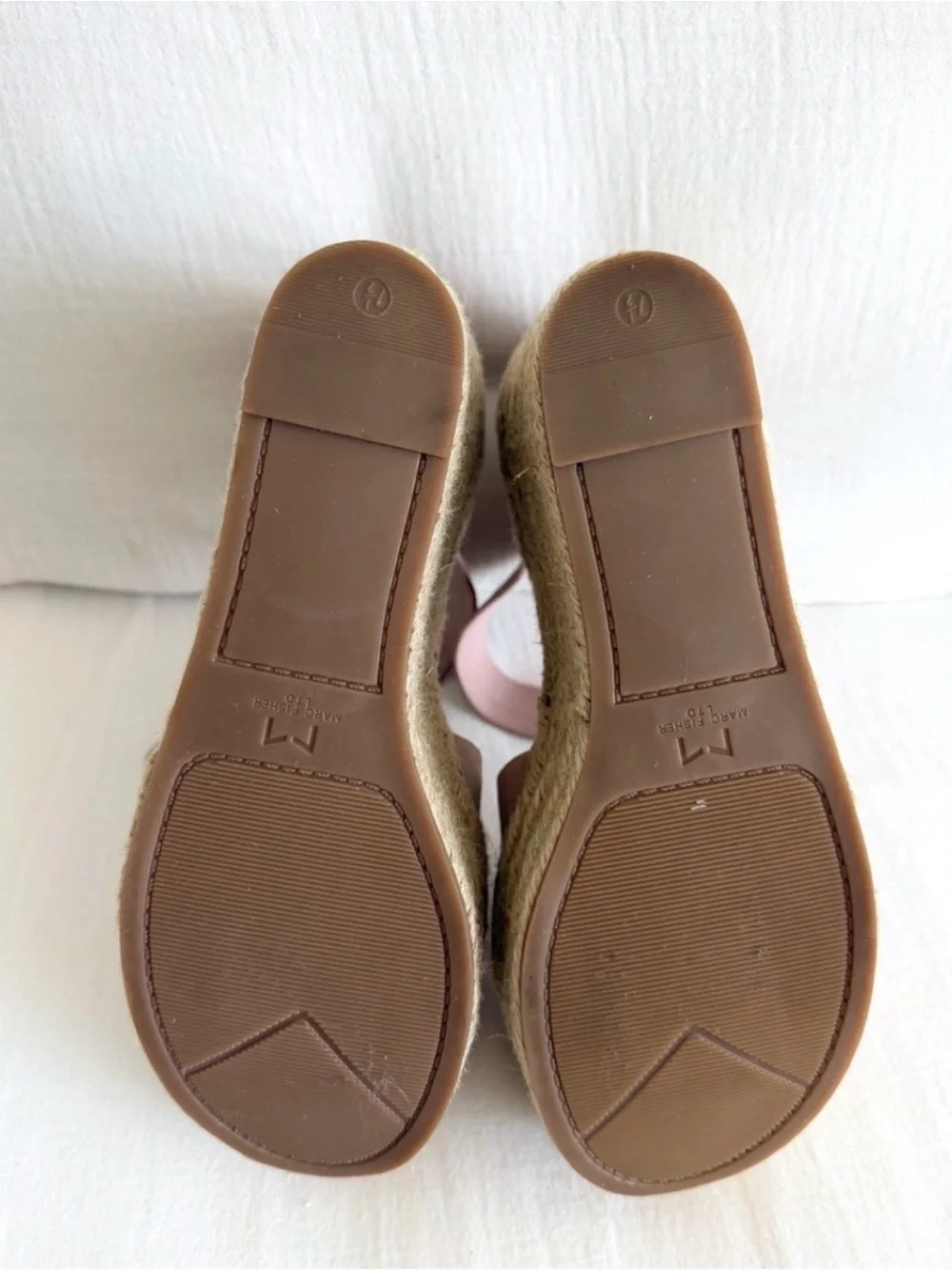 Pink Suede Chunky Platform Espadrille Sandals